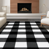 Vibrant Seasonal Geometric Arrangement(Black)