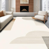 Abstract Linear Motifs and Tone on Shades(Beige)
