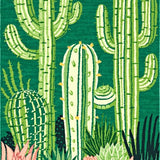 Bright Tropical Plant Visual Appeal(Green)