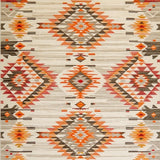 Ultra Soft Area Rug, Non Slip, Stain Resistant, Washable Area Rugs for Living Room, Bedroom, Striking Ogee Pattern in Neutral Palette(Beige)