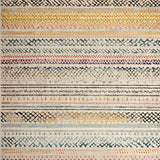 Ultra Soft Area Rug, Non Slip, Stain Resistant, Washable Area Rugs for Living Room, Bedroom, Inviting Rustic Knotted Pattern(Yellow)