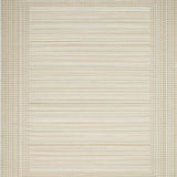 Ultra Soft Area Rug, Non Slip, Stain Resistant, Washable Area Rugs for Living Room, Bedroom, Elegant Natural Tones with Curved Lines(Beige)