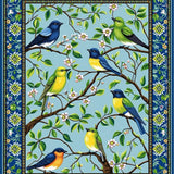 Striking Contemporary Wildlife Aesthetic(Blue)