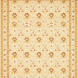 Ultra Soft Area Rug, Non Slip, Stain Resistant, Washable Area Rugs for Living Room, Bedroom, Classic Floral Area Durable Non Slip Indoor(Beige)