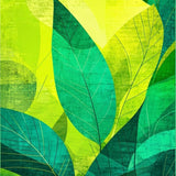 Bright Cheerful Shag Design(Green)