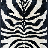 Ultra Soft Area Rug, Non Slip, Stain Resistant, Washable Area Rugs for Living Room, Bedroom, Trendy Animal Pattern Non-Slip Entryway Carpet(Black)