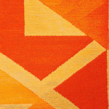 Ultra Soft Area Rug, Non Slip, Stain Resistant, Washable Area Rugs for Living Room, Bedroom, Durable Modern Orange Entryway Accent Carpet(Orange)