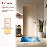 Chic Subtle Gradient Effect(Blue)