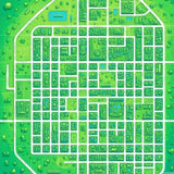 Ultra Soft Area Rug, Non Slip, Stain Resistant, Washable Area Rugs for Living Room, Bedroom, Non-Slip Kids Road Track Bedroom Carpet(Green)