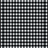 Elegant Monochrome Plaid Aesthetic(Black)