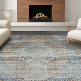 Chic Distressed Floral Aesthetic(Gray)