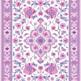 Ultra Soft Area Rug, Non Slip, Stain Resistant, Washable Area Rugs for Living Room, Bedroom, Artful Cheerful Daisy Arrangement(White)