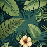 Rustic Greenery Patterned Charm(Green)