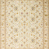 Ultra Soft Area Rug, Non Slip, Stain Resistant, Washable Area Rugs for Living Room, Bedroom, Elegant Vintage Botanical Arrangement(Beige)