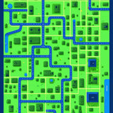 Charming Miniature Urban Exploration(Blue)