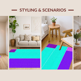 Dynamic Multicolor Kids Seating(Blue)