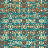 Vibrant Geometric Composition(Blue)