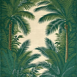 Contemporary Subtle Tropical Hues(Green)