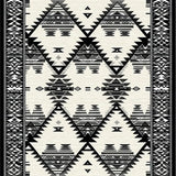Contemporary Abstract Geometric Appeal(Black)