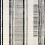 Ultra Soft Area Rug, Non Slip, Stain Resistant, Washable Area Rugs for Living Room, Bedroom, Textured Monochrome Carpet Bold Striped Floor Accent(Gray)