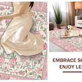 Rustic Pink Botanical(Ivory)