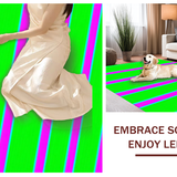 Lively Cheerful Cloud Inspired Aesthetic(Green)