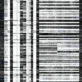 Ultra Soft Area Rug, Non Slip, Stain Resistant, Washable Area Rugs for Living Room, Bedroom, Graphic Stripe Rug with Contemporary Pinstripe Accents and Modern Geometry(Black)