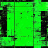 Contemporary Green Black Checkerboard Motif(Green)