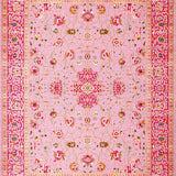 Stylish Distressed Medallion Style(Pink)