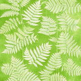 Contemporary Fuzzy Medallion Design(Green)