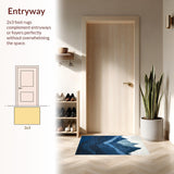 Majestic Mountain Silhouette Aesthetic(Blue)