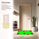 Joyful Bright Citrus Design(Red)