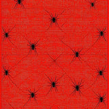 Ultra Soft Area Rug, Non Slip, Stain Resistant, Washable Area Rugs for Living Room, Bedroom, Elegant Black and Red Motif(Red)