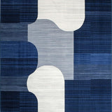 Artistic Fluid Abstract Lines(Blue)