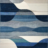 Ultra Soft Area Rug, Non Slip, Stain Resistant, Washable Area Rugs for Living Room, Bedroom, Surf Board Rug Coastal Surfboard Art Seaside Inspired Home Accent(Blue)