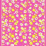 Ultra Soft Area Rug, Non Slip, Stain Resistant, Washable Area Rugs for Living Room, Bedroom, Whimsical Geometric Flower Motif(Pink)