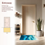 Artistic Blue Tides Visual Theme(Blue)