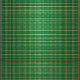 Contemporary Fluid Wave Motif(Green)