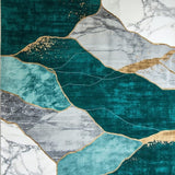 Chic Modern Abstract Marble Aesthetic(Green)