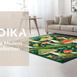 Playful Nature Theme Floor Accent(Green)