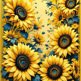 Stylish Floral Artful Arrangement(Yellow)