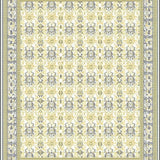 Ultra Soft Area Rug, Non Slip, Stain Resistant, Washable Area Rugs for Living Room, Bedroom, Geometric Bath Mat Beige(Yellow)