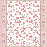Ultra Soft Area Rug, Non Slip, Stain Resistant, Washable Area Rugs for Living Room, Bedroom, Elegant Soft Petal Motifs(Pink)