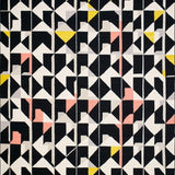 Ultra Soft Area Rug, Non Slip, Stain Resistant, Washable Area Rugs for Living Room, Bedroom, Chic Geometric Harlequin Aesthetic(Black)