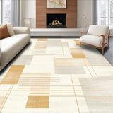Ultra Soft Area Rug, Non Slip, Stain Resistant, Washable Area Rugs for Living Room, Bedroom, Beige for(Beige)