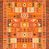 Chic Fringed Contemporary(Orange)