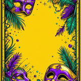 Lively Abstract Celebration Motif(Gold)