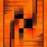 Ultra Soft Area Rug, Non Slip, Stain Resistant, Washable Area Rugs for Living Room, Bedroom, Artful Optical Trickery Display(Orange)