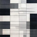 Bold Gray and Black Symmetry(Black)