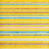 Ultra Soft Area Rug, Non Slip, Stain Resistant, Washable Area Rugs for Living Room, Bedroom, Whimsical Colorful Layered Patterns(Yellow)